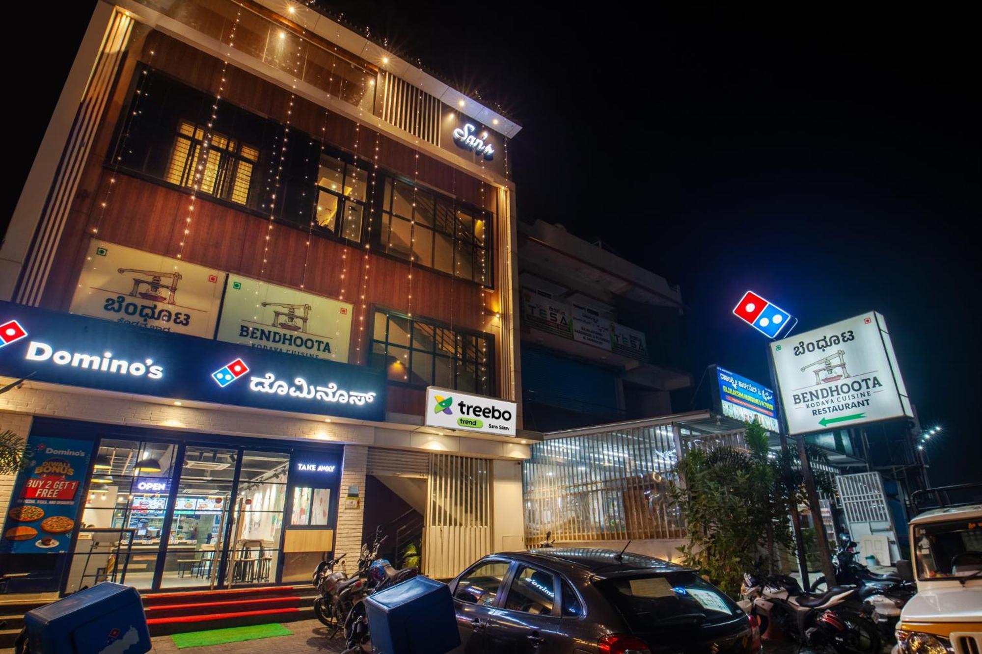 Hotel Treebo Sans Sarav Kushalnagar Madikeri Exterior foto